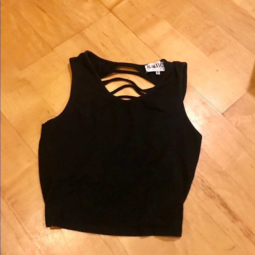 Black cut out tanks from SABO Skirt